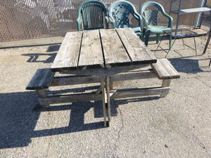 lot 45 image: 2 Person Picnic Table