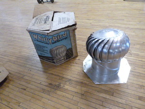 lot 78 image: Whirly Bird Turbine Ventilator
