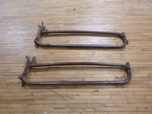 lot 84 image: 2 Antique Cow Stanchions