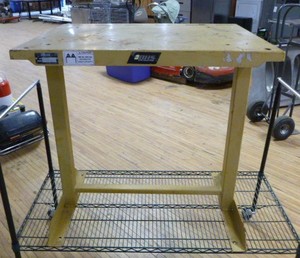 lot 98 image: BHS Metal Work Table