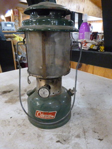 lot 110 image: Coleman Lantern
