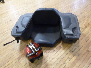 lot 117 image: Storage Box and Helmet