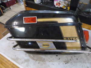 lot 118 image: Bates Motorcycle Saddle Bag