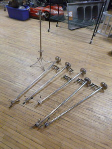 lot 123 image: 6 Candelabras