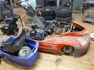 lot 2 image: Racing Go Cart