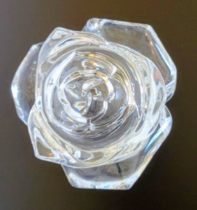 lot 17 image: Waterford Crystal Covered Rose Dish