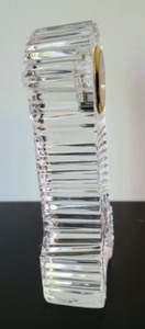 lot 16 image: Small Waterford Crystal Clock