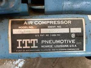 lot 121 image: ITT Pneumotive Air Compressor
