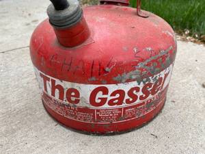 lot 125 image: Vintage Eagle The Gasser Gas Can