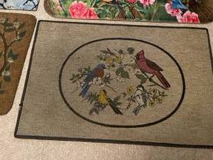 lot 166 image: Bird Themed Door Mats