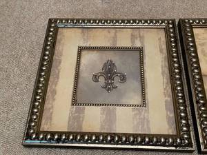 lot 170 image: 2 Visser Enterprises Ornate Framed Art Pieces