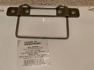 lot 173 image: Room Essentials Wall Mount Mirror