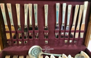lot 80 image: Prestige Plated Flatware Set