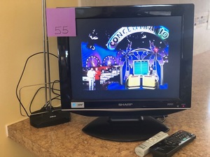 lot 55 image: Small Sharp TV