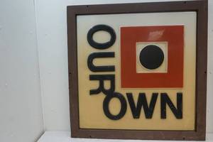 Vintage store sign