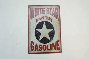 Metal sign