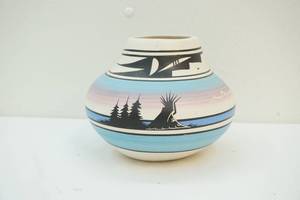 Native American pottery bowl