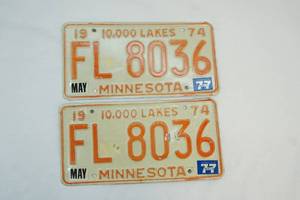MN license plates