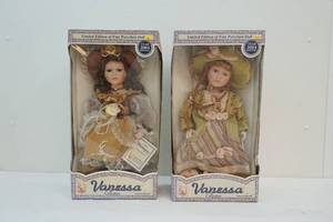 Fine porcelain dolls