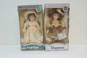 Fine porcelain dolls