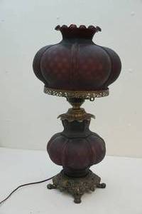 Antique globe light
