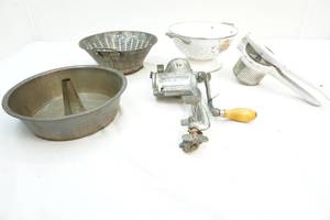 Vintage kitchen items