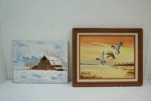 Oil paintings