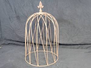 New Recycled Metal Dome Trellis with Finial