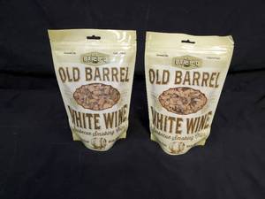 2 New Bags of White Wine BBQ Smoking Chips