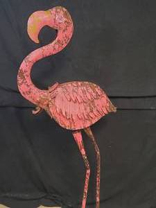 New Large SpringBobbleMoving Pink Flamingo
