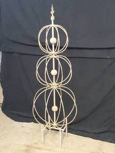 3 Tier Sphere Trellis with Finial