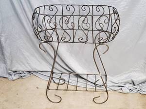 New Recycled Metal Planter  Stand