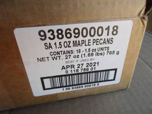 lot 50 image: Maple Pecans