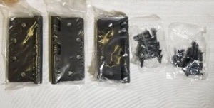 lot 120 image: PBB World Class Steel Hinges 4.5 x 4 NEW IN BOX