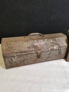 lot 66 image: Pair of Vintage Craftsman Toolboxes
