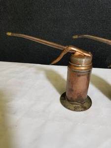 lot 80 image: Collection of Vintage Plews Oil Can Dispensers