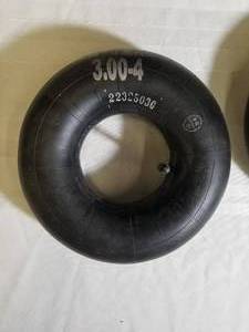 lot 100 image: Qing Da Rubber Co. Inner Tubes for 3.00-4 Tires