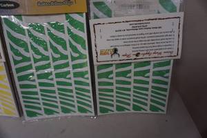 lot 34 image: 4 Packs LVE Extreme Arrow Wraps in Zebra Design