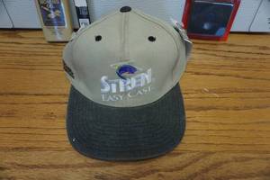 lot 89 image: Stren Easy Cast Baseball Cap With Allen 4 Color Camo Make Up Kit, Filet Knife and Buck Honing Oil