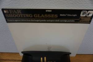 lot 90 image: Malibu Brand Ultra Light Shooting Glasses With Case