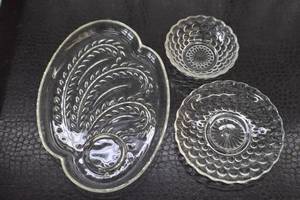Decorative 4 place dish setting