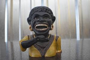 Vintage Cast Iron Coin Bank