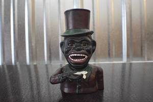 Vintage Cast Iron Coin Bank