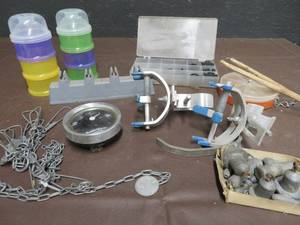 lot 43 image: MISC FISHING ITEMS