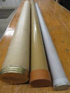 lot 45 image: STORAGE  SHIPPING TUBES (FISHING)