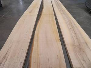 lot 69 image: 3 ROUGH SAWN MAPLE PLANKS