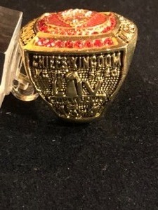 lot 25 image: Kansas City Chiefs Patrick Mahomes Super Bowl Champions Replica Ring