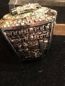 lot 30 image: UND Sioux Colten St. Clair 2016 National Championship Replica Ring