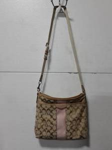 COACH Leather Cross Body Purse
