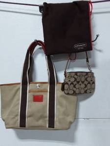 COACH Purse With Wristlet & Dust Bag